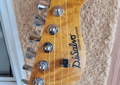 DiSalvo Super tele.Flame Maple top,Semi Hollow,Bigsby,Brad Pasley Bridge PU,Noiseless Strat PU at neck.D tuner $4300